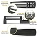 Knife Sharpener + Sheath for Perfect Sharp Knives | Chef Kitchen Knife Sharpener + Knife Edge-Guard Set | 2 Stage Knife Sharpening System Restores your Damaged Blades in Seconds by Redpeaq