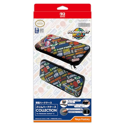 【任天堂ライセンス商品】スリムハードケース COLLECTION for Nintendo Switch 2 マリオカート ワールド