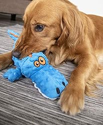 goDog Gators With Chew Guard Technology Tough Plush