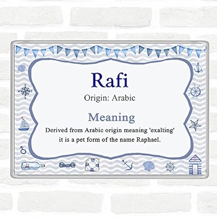 Imán para nevera con texto en inglés Rafi: Amazon.es: Oficina y ...