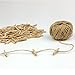 BAKHUK 200pcs Mini Natural Wooden Clothespins, 1 Inch Wooden Craft Clothespins and 295 Feet Jute Twine, Wood Clips for Pictures Photos Crafts