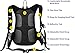 Insulated Hydration Backpack with 2L BPA FREE Bladder - Keeps Liquid Cool up to 5 Hours – Waterproof pack for Running, Hiking, Cycling, Camping (Black/grey - With Waist Pack)