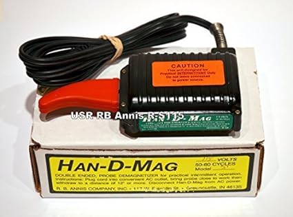 Amazon Co Jp Rb Annis 115 S Short Han D Mag 2 1 4 Inch 115 V Demagnetizer By Annis By Annis 並行輸入品 Electronics Cameras