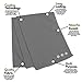Yoga Mat Towel & Cooling Towel by Yogiii | The YogiiiSWEAT Towel Set | Hot Yoga & Bikram Skidless Mat Towel w/ Cooling Hand Towel Bundle | (72