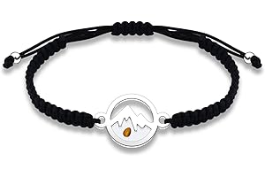 WKXZMTR Mustard Seed Charm Handmade Braided Rope Bracelets Women's Christian Bracelet Christian Themed Jewelry