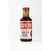 Show Me Liquid Smoke Bar-B-Q Sauce (Some Heat Bar-B-Q Sauce, 21 oz)