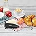 Milk Frother Handheld Battery Operated Electric Foam Maker for Coffee, Lattes, Cappuccino, Matcha and Hot Chocolate, Mini Blender and Foamer with Stainless Steel Whisk