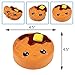 Anboor 4.5 Inches Squishies Cake Chocolate Waffles Kawaii Soft Slow Rising Scented Food Bread Squishies Fidget Toys Stress Relief Squeeze Toys Collection Kids Boys Toddler Toys