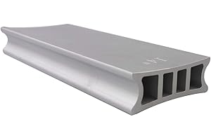 RESANITO Two-Way Radius Sanding Block for Fret Leveling Fingerboard - 1 Piece Aluminum Sanding Beam Luthier Tool, Maintenance Accessory for Guitar & Bass (Radius 10" + 14")