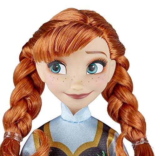 Disney Die Eiskönigin Anna Modepuppe, Kleid und Schuhe inspiriert durch Disneys Die Eiskönigin, für Kinder ab 3 Jahren – Bild 6