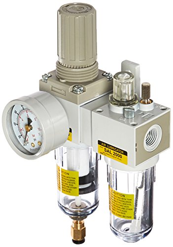 Never Have to Worry To Buy PneumaticPlus SAU2010M-N02DG Compressed Regulator Lubricator PneumaticPlus SAU2010M-N02DG Compressed Regulator Lubricator