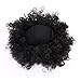 Miss Rola Synthetic Hair Bun Extension Donut Chignon Hair Hairpieces Wig Updo Hair Bun,Clip In Hair Extensions,Afro Kinky Curly For African American Black Women