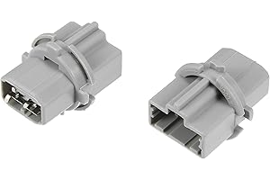 X AUTOHAUX 2pcs Rear Tail Light Brake Lamp Socket Turn Signal Lights Wire Harness Plug Holder 33515S50003 for Honda Accord Civic 98-15 for Honda Fit 09-13 for Acura CL RL TSX T20W W Socket