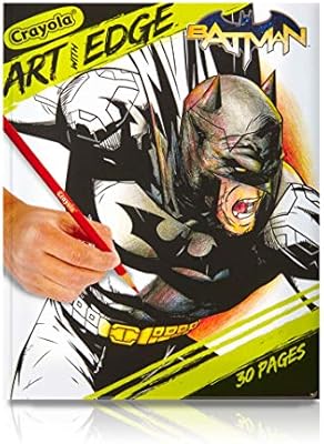 Download Crayola Art With Edge Coloring Book Batman 30 Premium Coloring Pages 8 X 10 Inches Amazon Sg Toys Games