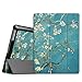 Fintie Slimshell Case for iPad 2 3 4 (Old Model) 9.7 inch Tablet - Lightweight Smart Stand Cover Protector Auto Wake/Sleep for iPad 4th / 3th / 2nd Generation with Retina Display, Blossom