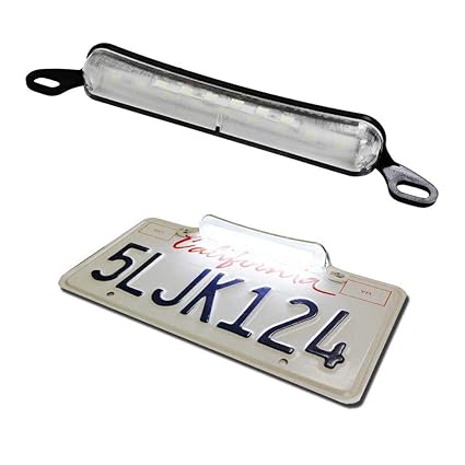 solar led number plate light