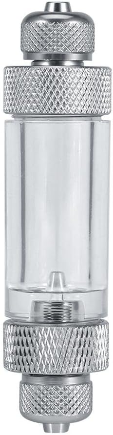 Amazon Co Jp Salinr Co2バブルカウンター 逆流防止弁 内藏式 バブルカウンターco2 アクアリウム カウンター 逆流防止 アルミ合金 インライン チェックバルブ付き 二酸化炭素 バブルカウンター Co2添加 アクアリウム 水草育成 チェックバルブ付き 水族館用 水槽用 全2