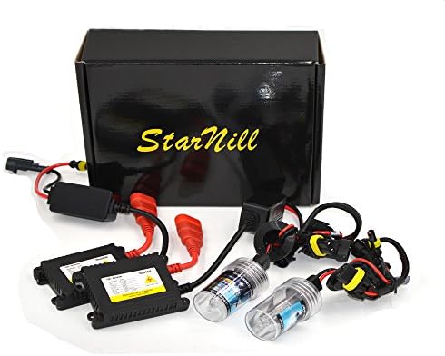Starnill One Pair 35W HID Xenon Conversion Kit"all Bulb Sizes and Colors" with Premium Ballasts (9005, 6000K)