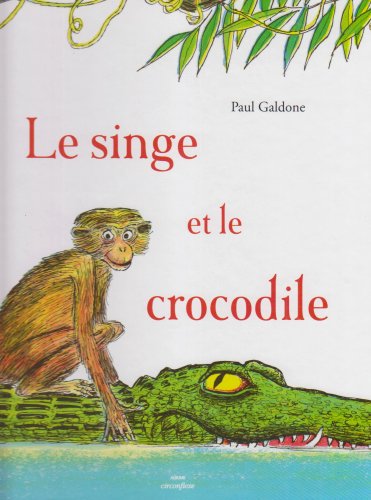 Le  singe et le crocodile