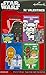 Star Wars 32 Valentines with Teacher Card and Sticker Sheet.