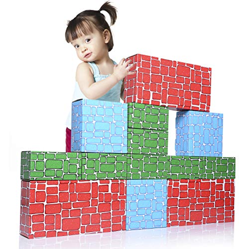 1 WishaLife+Cardboard+Building+Extra+Thick+Stackable