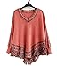 UNVC Womens Stylish Knitted Jumpers/Poncho