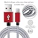 COVERY USB Type C Cable, USB C Cable 2 Pack 4Ft Nylon Braided USB C to USB A Cable Compatible Samsung Galaxy S9,S8,Note 9 8, Apple New MacBook, Nexus 6P 5X,Google Pixel,LG G5 G6,and More (Grey)