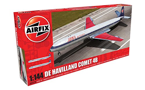 Airfix de havalland comet 4b plastic model kit (1:144 s…