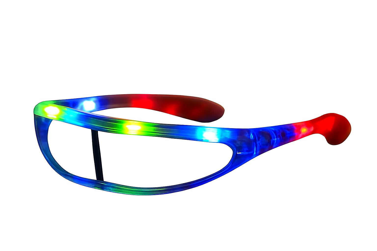 NEO+ LED PARTY GLASSES FRAME. BLINKING, FLASHING, FUNNY LED GLASSES, LIGHTS, OUTFIT, COSTUME ACCESSORIES (BATMAN)