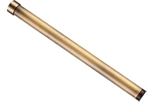 Gotonovo G3/4 Shower Extension Tube - Longer Shower Pipe, Antique Brass, 12 Inch