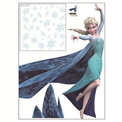 Amazon ケイ ララ ウォールステッカー ディズニー アナと雪の女王