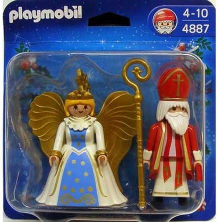 PLAYMOBIL St. Nikolaus und Christkind: Amazon.de: Spielzeug