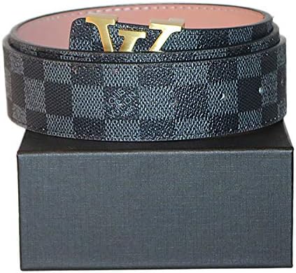 Unisex Fashion Leather Metal Buckle Unisex Belt for Men and Women Casual Business Pants Jeans Shorts