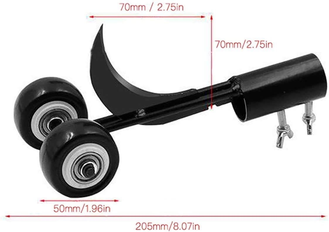 MiaoMa Hook Weed Remover Tool, Patio Weeding Tool with Wheels Weed