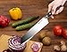 Chefs Knife, AUGYMER 8.5 Inch Professional Chef Knife German High Carbon Stainless Steel Full Tang Sharp Wood Handle Kitchen Knives with Gift Box