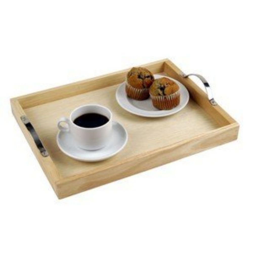 Zodiac NAT518M Wooden Serving Tray With Handles