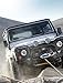 WARN 97600 9.5cti-s Electric 12V Winch with Synthetic Cable Rope: 3/8