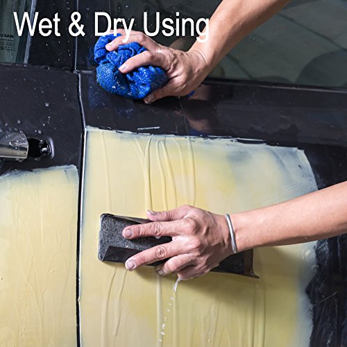 Paxcoo 9 Pcs 3000 5000 7000 High Grit Wet and Dry Sandpaper Assortment