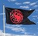 Game of Thrones Outdoor Flag (House Targaryen)