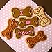 Dog Bone Cookie Cutter, Premium Food-Grade Stainless Steel, Dishwasher Safe