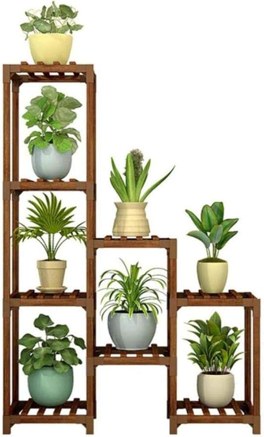 Soporte De Exhibición De Flores De 8 Niveles Estante De Maceta De ...