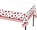 Creative Converting Celebrations Plastic Table Cover, 54 by 108