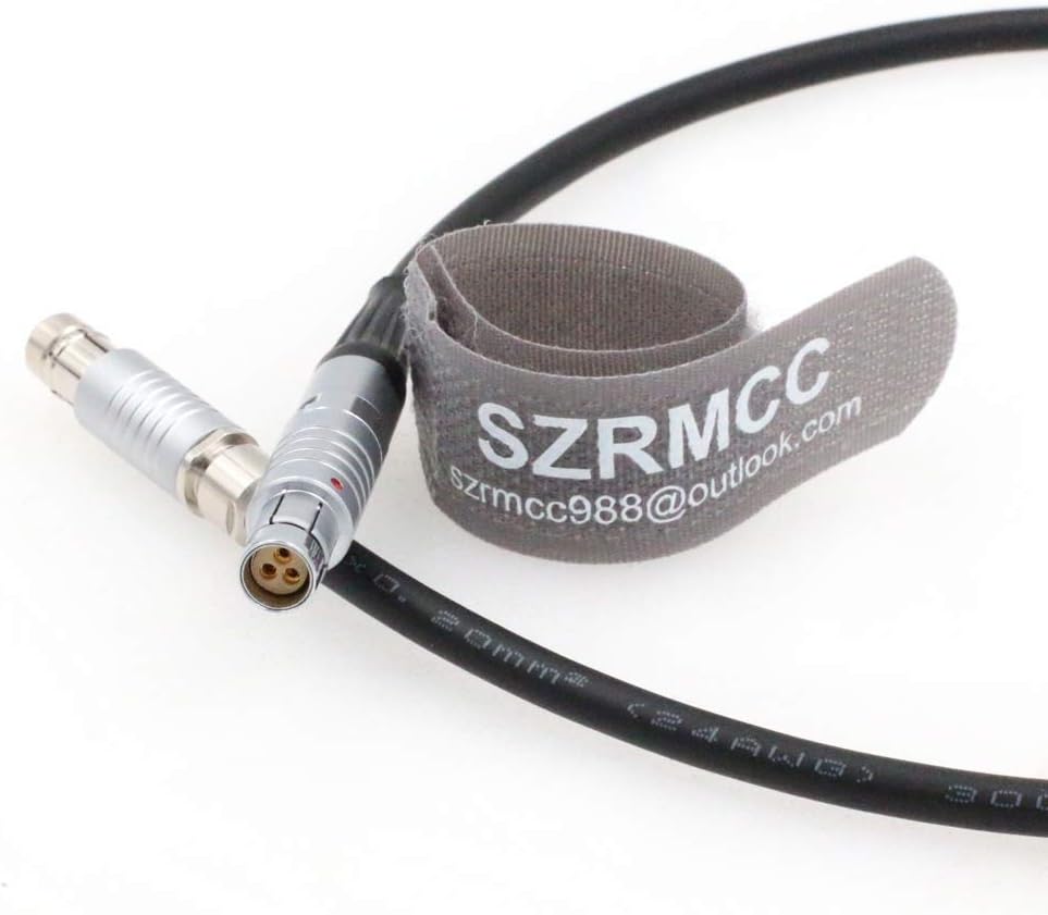 SZRMCC ARRI Alexa Red DSMC2 Camera RS Fischer 3 Pin Male to Female Power Cable for ARRI UMC-4 WVR-1 WVT-1 Cmotion Cvolution Camin - Image 5