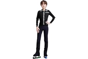 JoyCan Men's Performance Figure Skating Costume for Adult Competitions