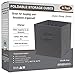 Greenco Foldable Storage Cubes, 6 pcs (Gray) | Closet Organizer Storage Basket/Box/Bin/Shelf | Cube Storage Organizer | Collapsible Storage Bins Boxes | Non-woven Cloth Fabric Bin Drawers/Baskets