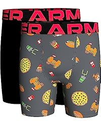 Under Armour Boys' Performance Boxer Briefs, Fast
