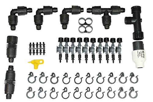 DripWorks Greenhouse Misting Kit