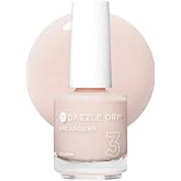 Dazzle Dry Nail Lacquer, Step 3 &ndash; Rose Quartz (0.5 fl oz) | A Light Peach Blossom With Pink Blush &middot; Semi-Sheer &middot; Cream Finish &middot; Quick-Dry