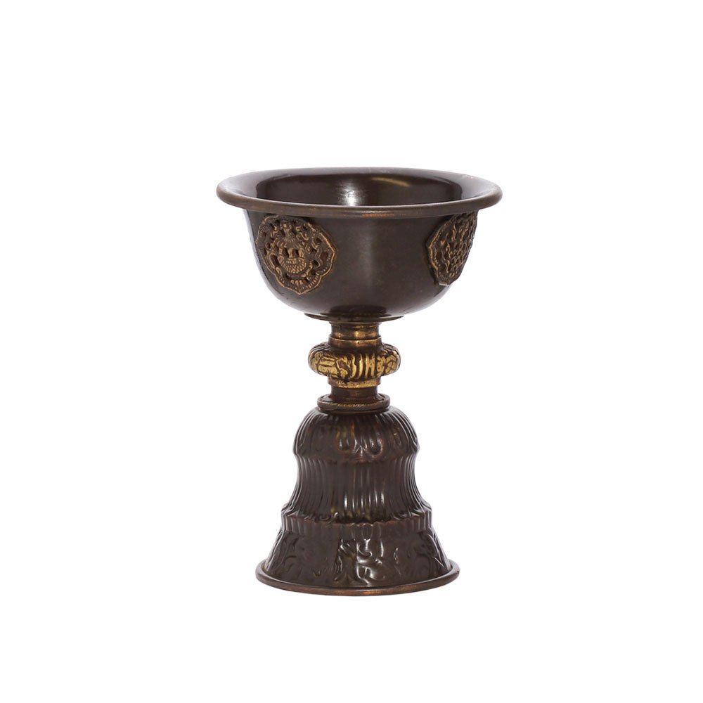 NKlaus Bod incense burner copper incense stand incense brown deco esoteric 1552