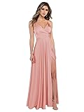 Lindo Noiva Dusty Rose Satin Bridesmaid Dresses for